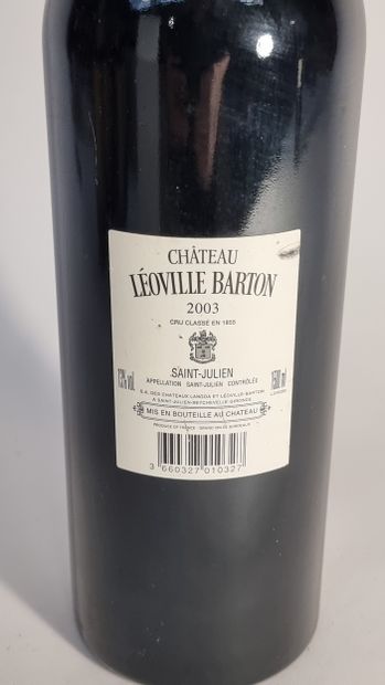 1 Mag CHATEAU LEOVILLE BARTON 2003 GCC2 Saint-Julien...