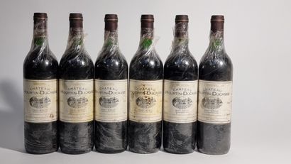 6 B CHATEAU HOURTIN-DUCASSE 2000 Haut-Médoc...