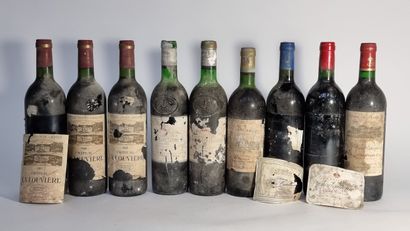 3 B CHATEAU LA LOUVIERE Rouge 1982 Graves...