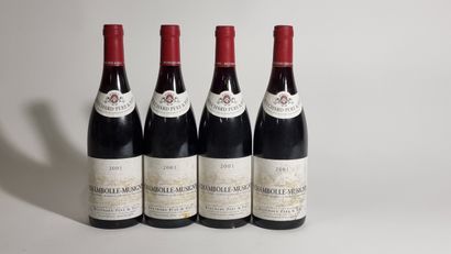 4 B CHAMBOLLE-MUSIGNY 2001 Bouchard Père...