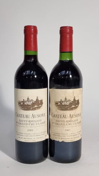2 B CHATEAU AUSONE 1983 GCC1A Saint-Emilion...