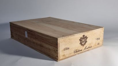 6 B CHATEAU MONTROSE (Caisse Bois d'origine)...