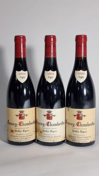 3 B GEVREY-CHAMBERTIN VIEILLES VIGNES 2009...