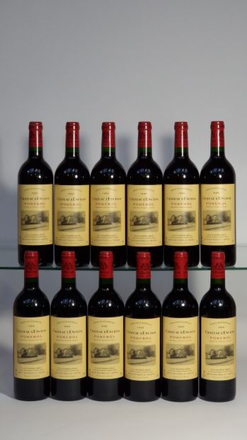 12 B CHATEAU L'ENCLOS (original wooden case...