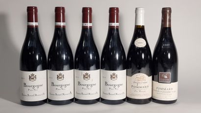 4 B BOURGOGNE PINOT NOIR 2014 Domaine Bernard...