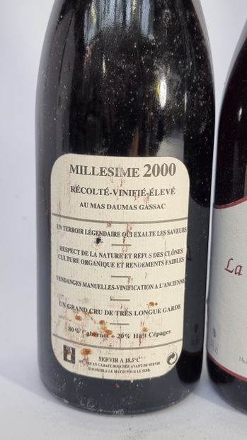 1 B VIN DE PAYS DE L'HERAULT Rouge 2000 Mas...