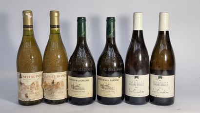 2 B CHATEAUNEUF-DU-PAPE TETE DE CRU Blanc...