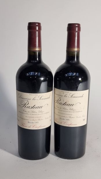 2 B COTES DU RHONE VILLAGES RASTEAU FLEUR...