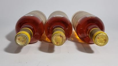 3 B CHATEAU D'YQUEM 1985 C1 Supérieur Sauternes...
