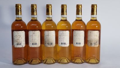 6 B CHATEAU DOISY-VEDRINES 2006 C2 Sauternes...