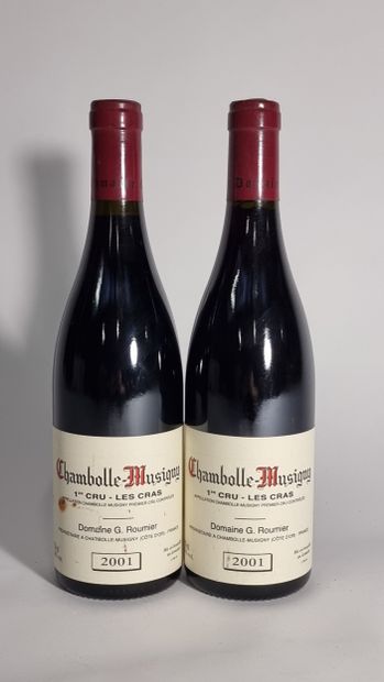 2 B CHAMBOLLE-MUSIGNY LES CRAS (1° Cru) 2001...