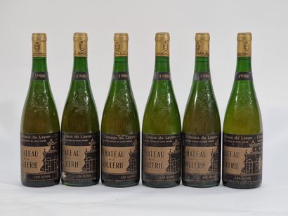 6 B COTEAUX DU LAYON CHAUME 1988 Château...