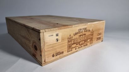 6 B CHATEAU LEOVILLE BARTON (Caisse Bois...