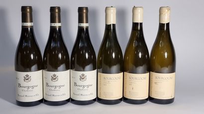 3 B BOURGOGNE CHARDONNAY Blanc 2014 Bernard...