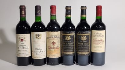 1 B CHATEAU DE FIEUZAL Rouge 1988 CC Graves...