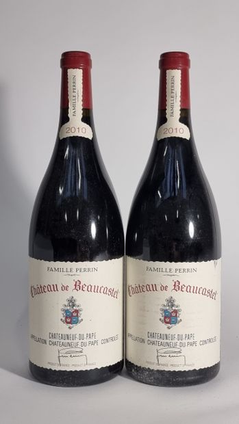 2 Mag CHATEAUNEUF-DU-PAPE Rouge 2010 Château...
