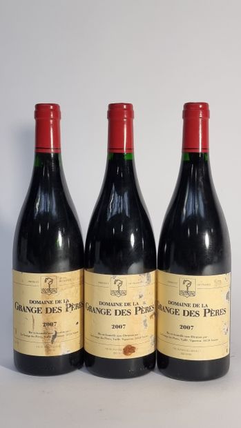 3 B VIN DE PAYS DE L'HERAULT Rouge 2007 Domaine...