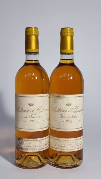 2 B CHATEAU D'YQUEM 1994 C1 Supérieur Sauternes...