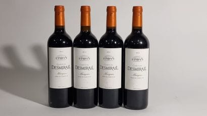 4 B CHATEAU DESMIRAIL 2012 GCC3 Margaux (quelques...