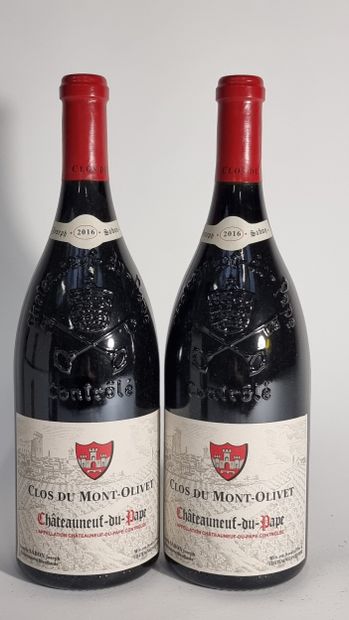 2 Mag CHATEAUNEUF-DU-PAPE Rouge 2016 Clos...