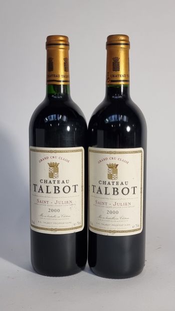 2 B CHATEAU TALBOT 2000 GCC4 Saint-Julien...