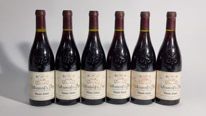 6 B CHATEAUNEUF-DU-PAPE Rouge 2006 Domaine...
