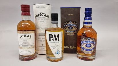 1 B BLENDED SCOTCH WHISKY 18 YEARS GOLD SIGNATURE...