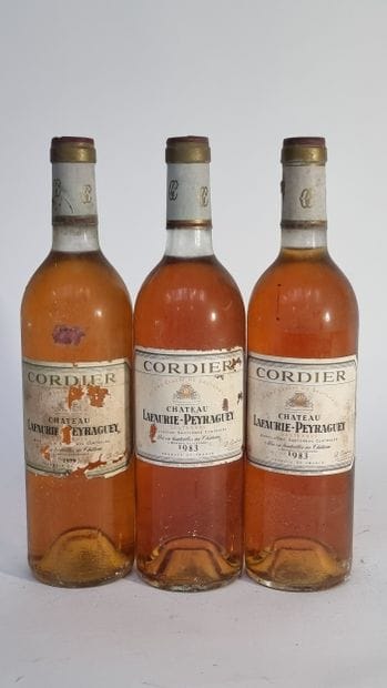 1 B CHATEAU LAFAURIE-PEYRAGUEY 1979 C1 Sauternes...