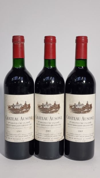 3 B CHATEAU AUSONE 1985 GCC1A Saint-Emilion...
