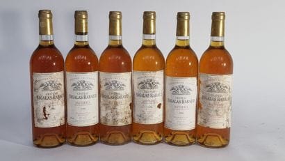 6 B CHATEAU SIGALAS-RABAUD 1996 C1 Sauternes...