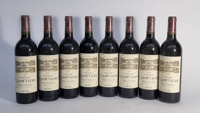 8 B CHATEAU LA LOUVIERE Rouge 1998 Pessac-Léognan...