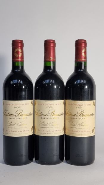 3 B CHATEAU BRANAIRE (DULUC-DUCRU) 2000 GCC4...