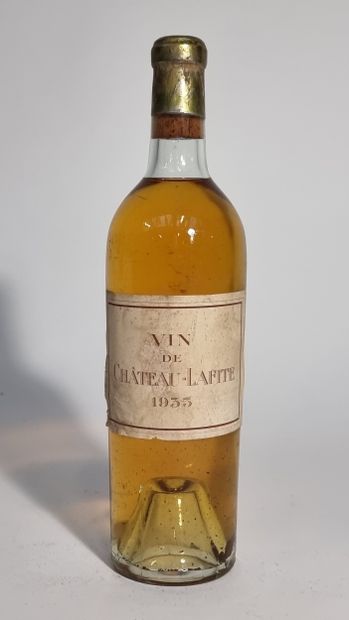 1 B VIN DE CHATEAU LAFITE Blanc 1935 Bordeaux...