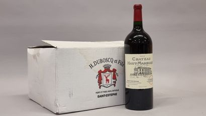 6 Mag CHATEAU HAUT-MARBUZET (Carton d'origine)...