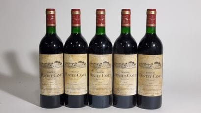 5 B CHATEAU PONTET-CANET 1988 GCC5 Pauillac...