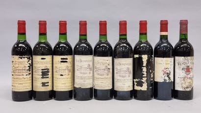 9 B SAINT-EMILION (including 7 CHATEAU LA...