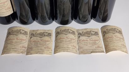 6 B CHATEAU CALON-SEGUR 1991 GCC3 Saint-Estèphe...