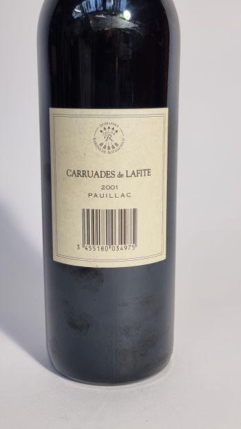 1 B CARRUADES DE LAFITE 2001 Pauillac