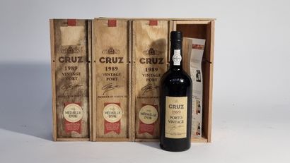4 B PORTO VINTAGE (Caisses bois individuelles...