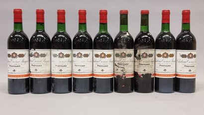 2 B CHATEAU CROIZET-BAGES 1967 GCC5 Pauillac...