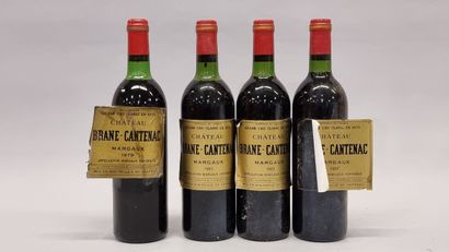1 B CHATEAU BRANE-CANTENAC 1979 GCC2 Margaux...