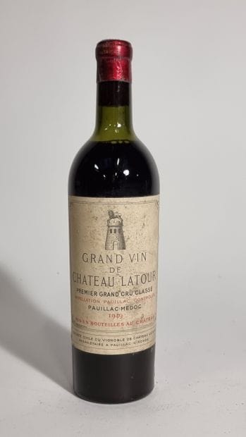 1 B CHATEAU LATOUR 1949 GCC1 Pauillac (H.E;...