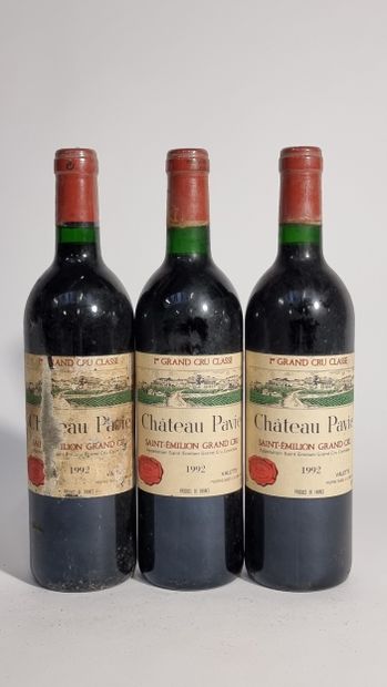 3 B CHATEAU PAVIE 1992 GCC1B Saint-Emilion...