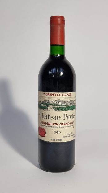 1 B CHATEAU PAVIE 1989 GCC1B Saint-Emilion...