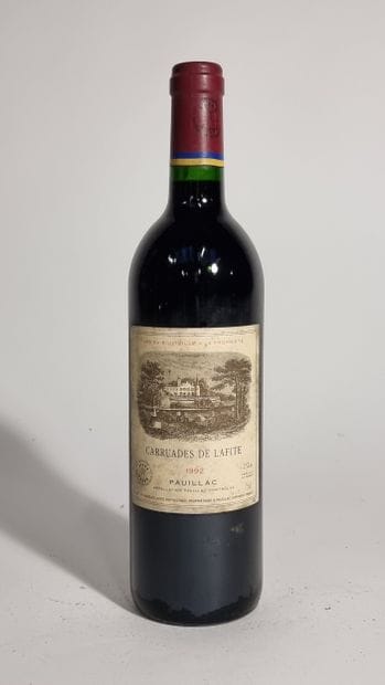 1 B CARRUADES DE LAFITE 1992 Pauillac (e...