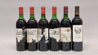 4 B CHATEAU PAVIE-DECESSE 1976 GCC Saint-Emilion...