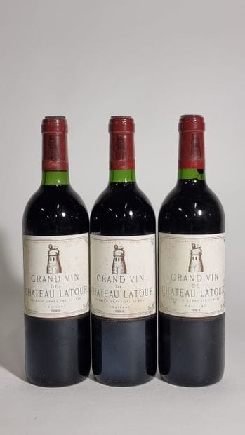 3 B CHATEAU LATOUR 1983 GCC1 Pauillac (2...
