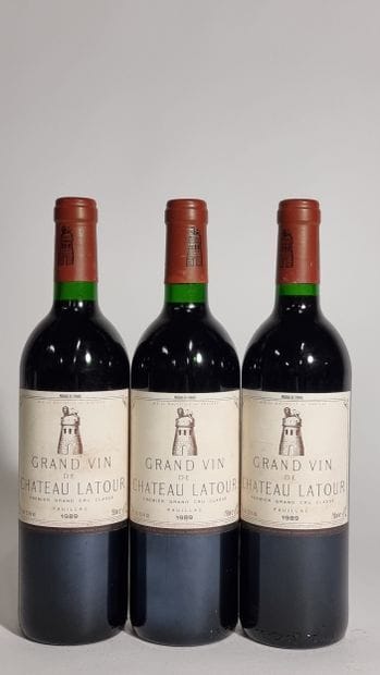 3 B CHATEAU LATOUR 1989 GCC1 Pauillac (e.t.h...