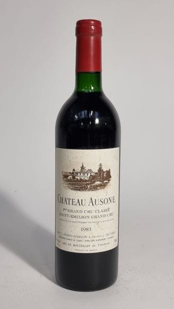 1 B CHATEAU AUSONE 1985 GCC1A Saint-Emilion...