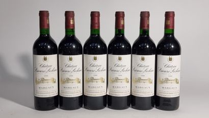6 B CHATEAU PRIEURE-LICHINE 1996 GCC4 Margaux...